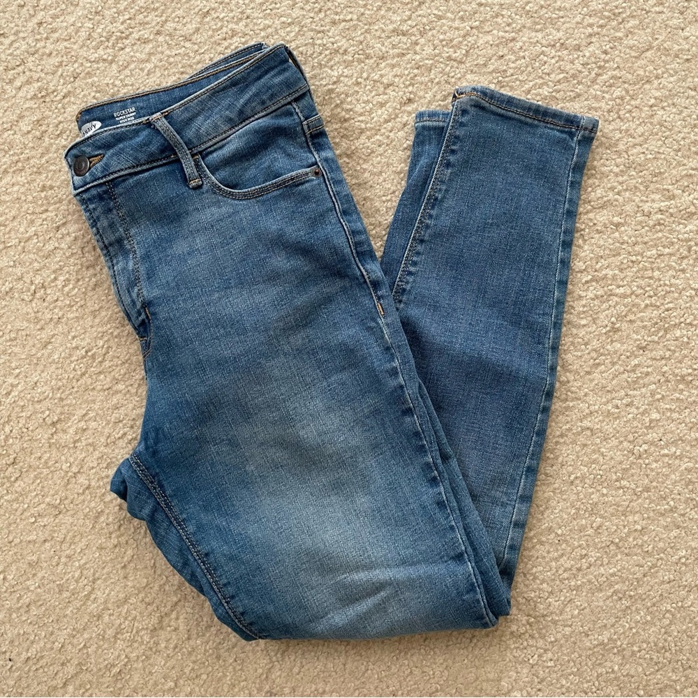 Old Navy Rockstar high rise skinny jeans